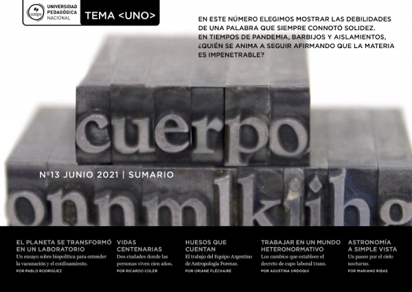 Revista Tema (uno) #13: Cuerpo