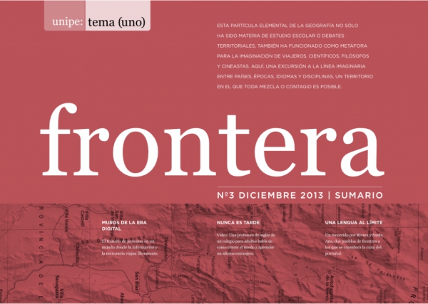 Revista Tema (uno) #3: frontera